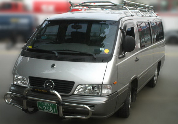 Габариты ssangyong istana